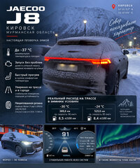 Jaecoo J8 - 7 от автора Михаил в Бортжурнале