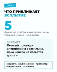 Аквапланирование: что делать, если машина всплыла (видео) - фото 1 от автора CarCritic в Бортжурнале