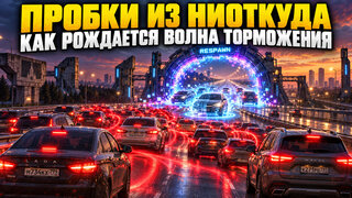 Пробки из ниоткуда: как рождается волна торможения - фото 1 от автора CarCritic в Бортжурнале