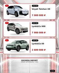 АВТО ИЗ КЫРГЫЗСТАНА: 27 МОДЕЛЕЙ, КОТОРЫЕ СТОИТ ПОСМОТРЕТЬ В 2026 - фото 2 от автора GROMOV IMPORT в Бортжурнале