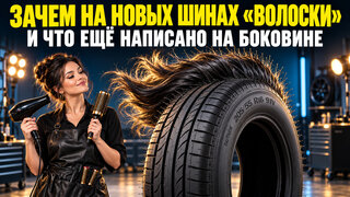 Зачем на новых шинах «волоски» и что ещё написано на боковине - фото 1 от автора CarCritic в Бортжурнале