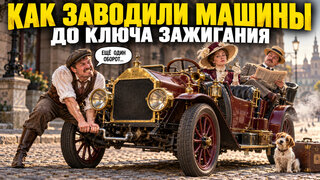 Как заводили машины до ключа зажигания - фото 1 от автора CarCritic в Бортжурнале