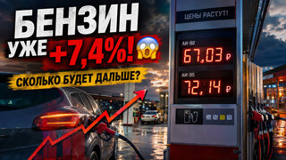 Бензин в России уже +7%: дальше только дороже? ⛽ - фото 1 от автора Vodila_58 в Бортжурнале