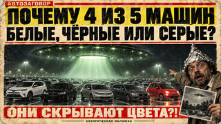 Почему 4 из 5 машин в мире белые, чёрные или серые - фото 1 от автора CarCritic в Бортжурнале
