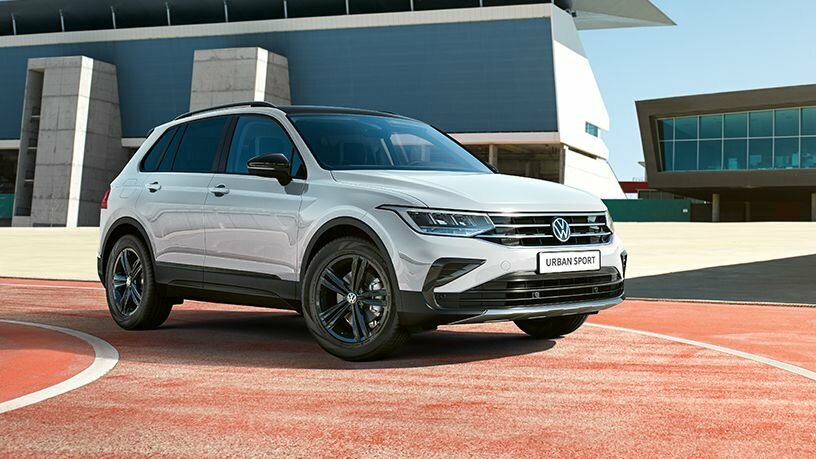 Кожа и много чёрного: российский VW Tiguan получил стильную версию