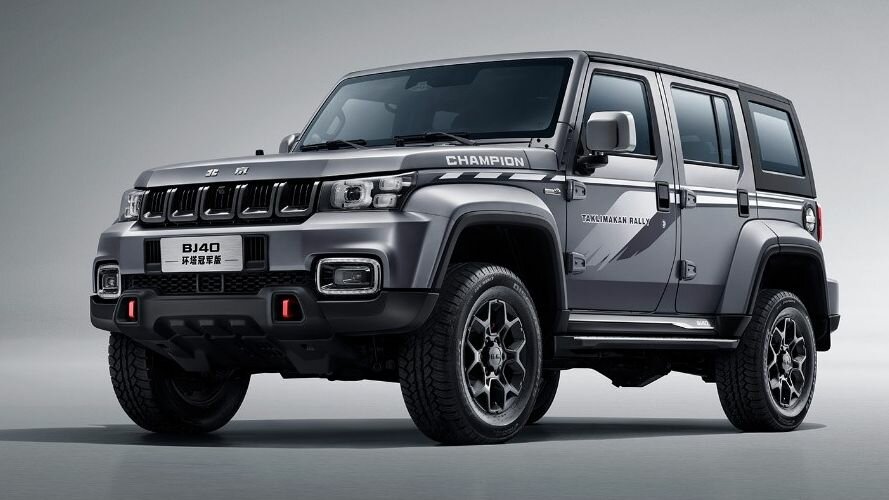 «Китайский Jeep Wrangler» вышел в лимитированной серии с матовым кузовом
