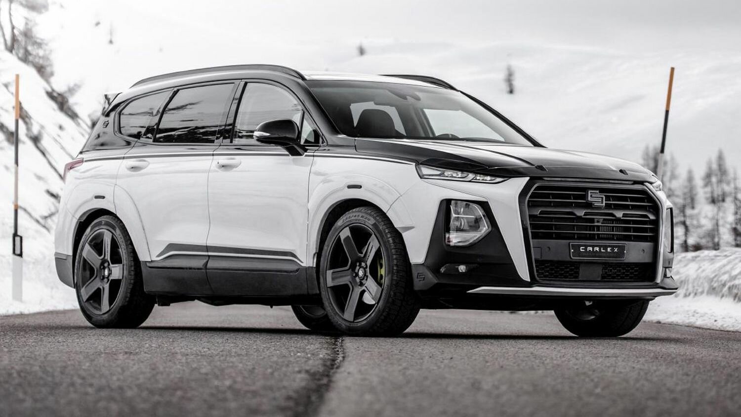 Hyundai Santa Fe получил пакет доработок в стиле «Звёздных войн» по цене Lada Vesta