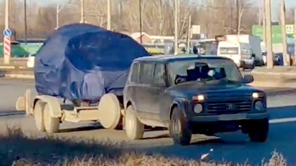 С завода АвтоВАЗ вывезли загадочную модель. Видео