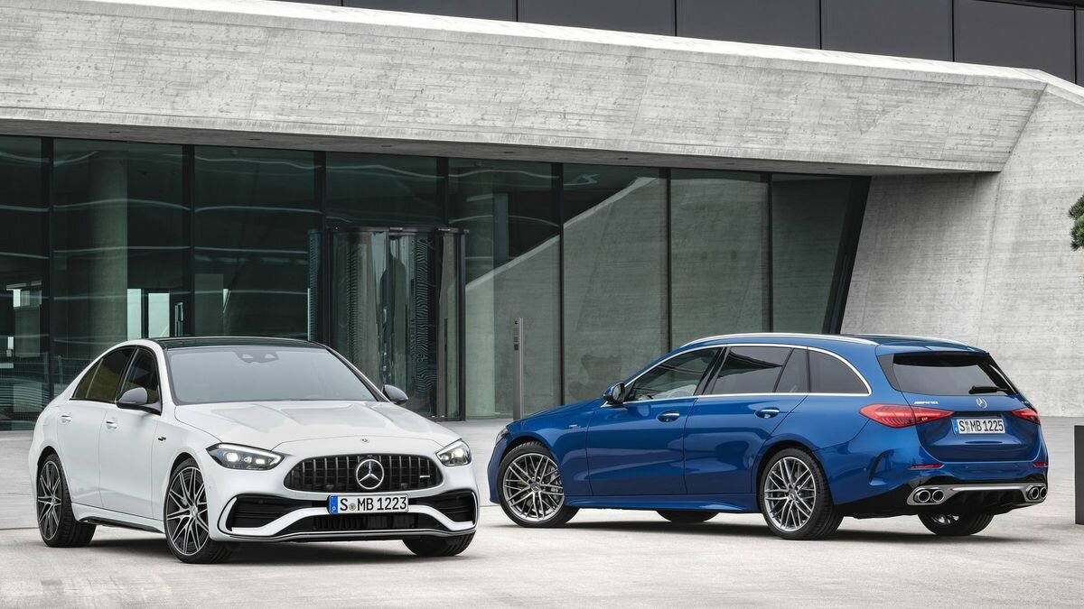 Представлены «горячие» седан и универсал Mercedes-AMG C 43 с полноуправляемым шасси