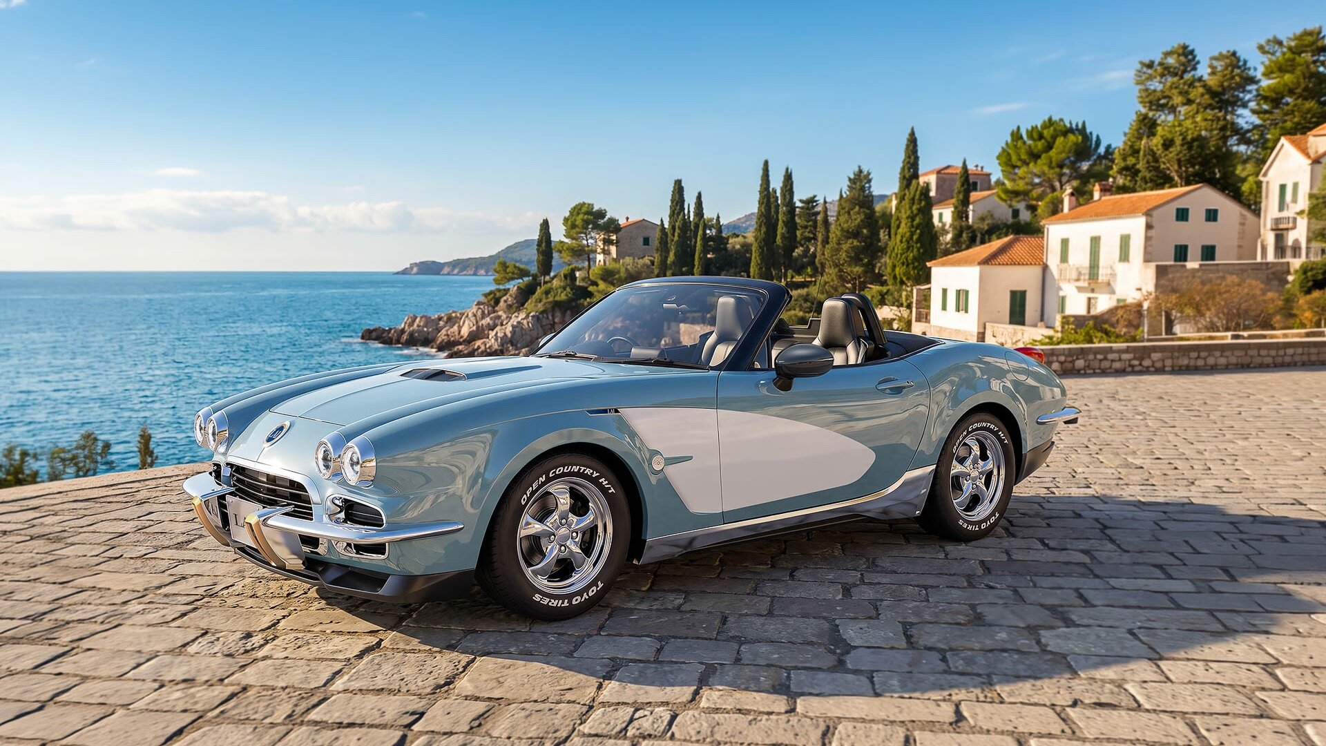 Mitsuoka превратила Mazda MX-5 в Corvette из 1950-х