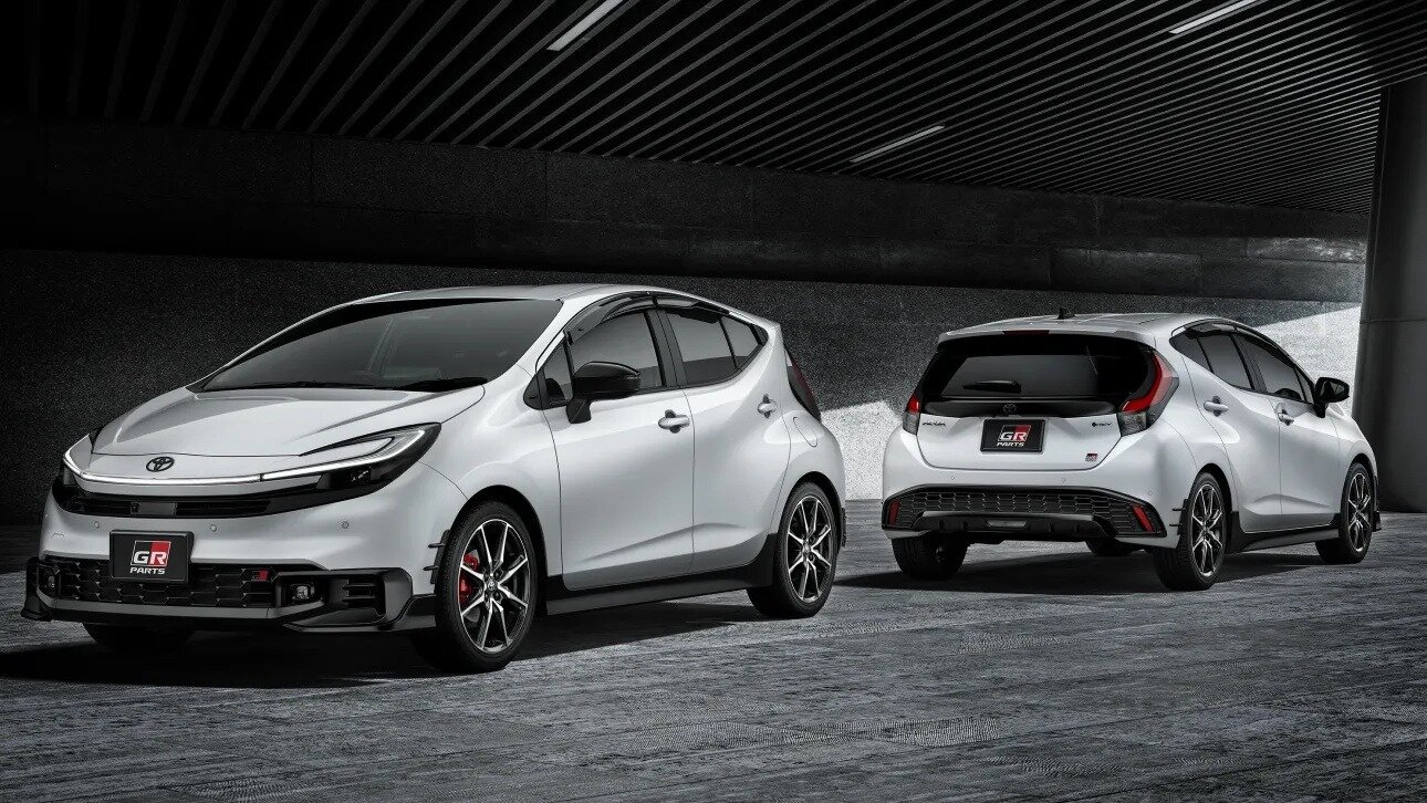 Toyota обновила «спортивный» гибридный хэтч Aqua GR Sport