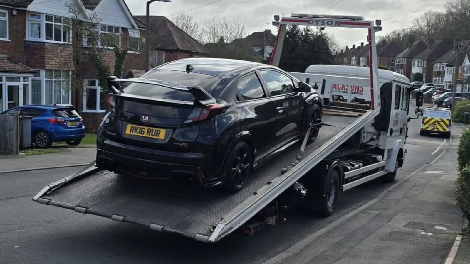 Британец случайно купил Honda Civic Type R, который у него же и угнали