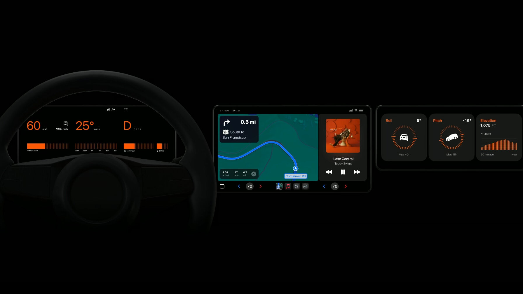 Apple добавит в CarPlay приложения для управления функциями автомобиля