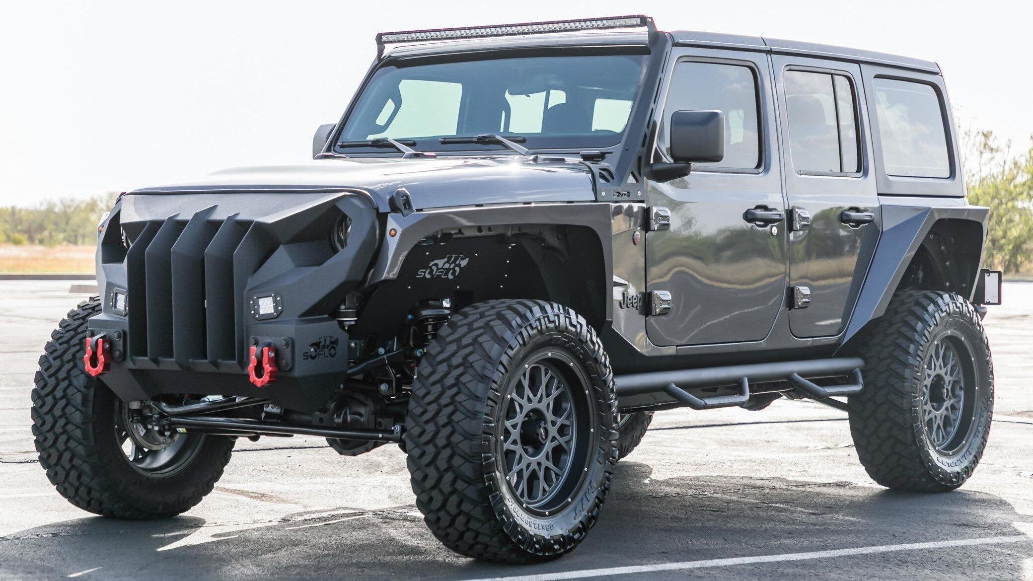 Радикально преображённый Jeep Wrangler не удалось продать с аукциона
