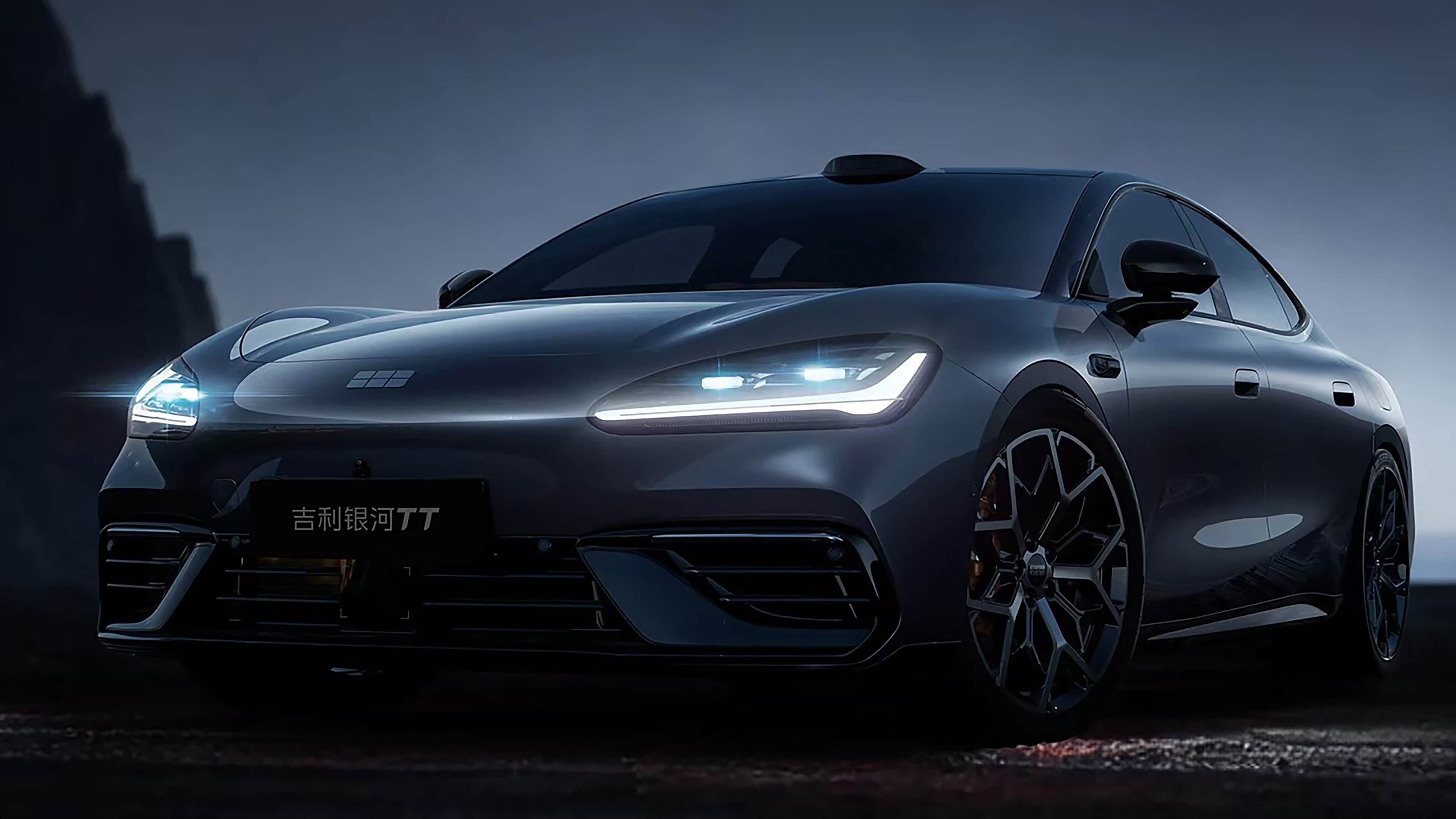 У Geely появился TT: это дальнобойный электроседан