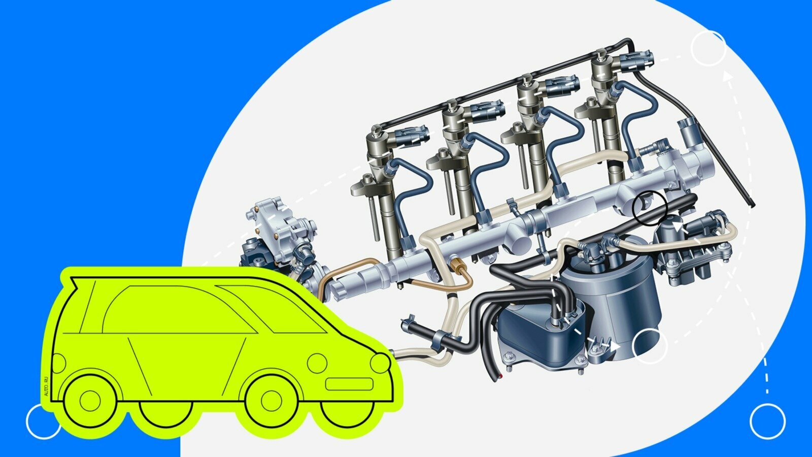 Топливная система common rail: как она устроена, её плюсы и минусы
