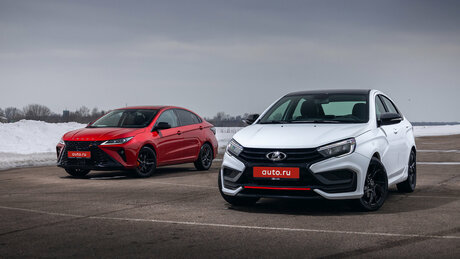 Подогретые: Lada Vesta Sportline против Omoda S5 GT