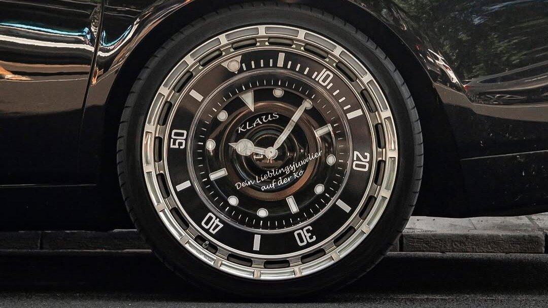 Для Rolls-Royce Phantom сделали колёса в виде часов Rolex