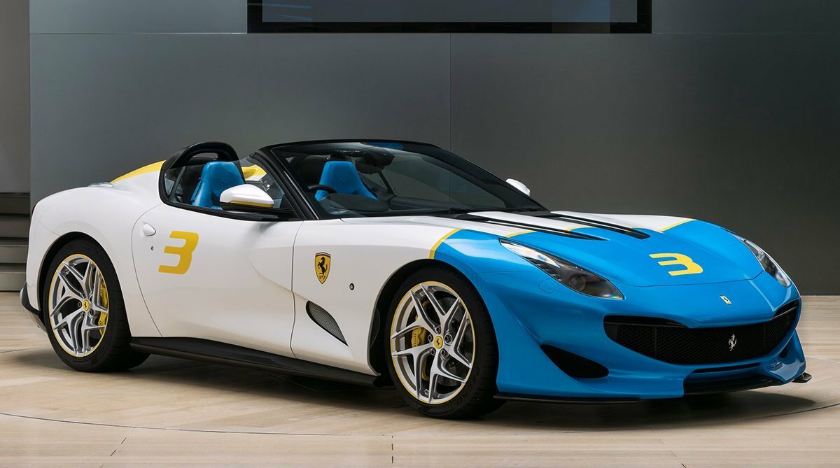 Ferrari построила уникальный спайдер
