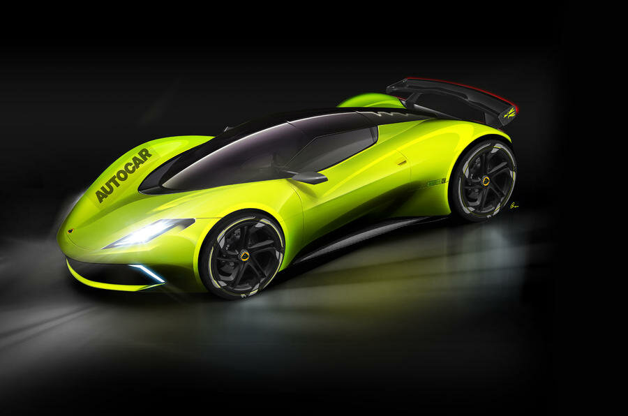 Марка ​​Lotus задумалась о выпуске электрического гиперкара