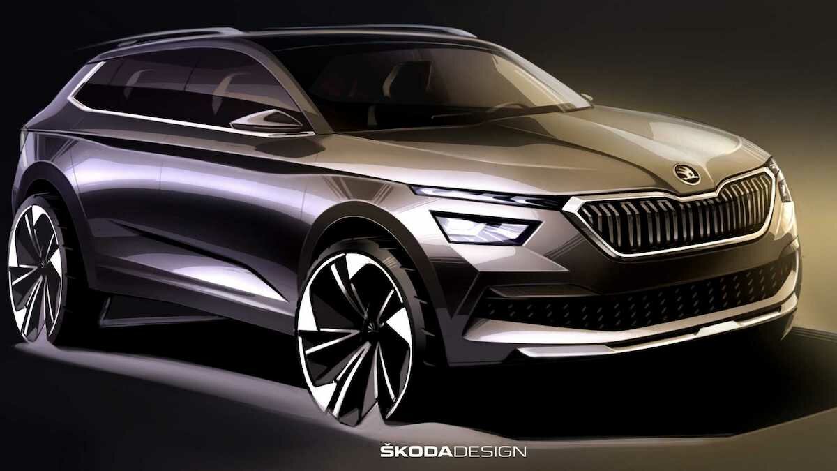 Внешность кроссовера Skoda Kamiq перестала быть тайной