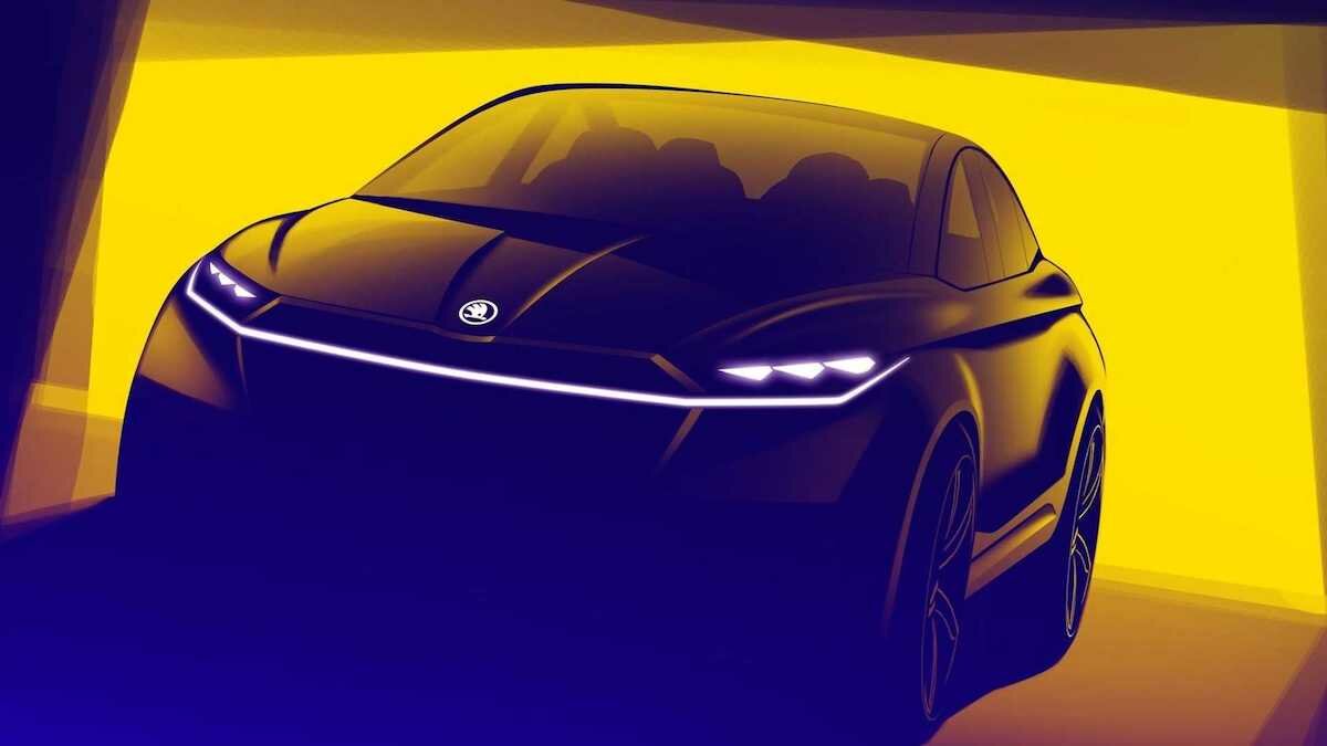 Марка Skoda показала прототип будущего электрокара
