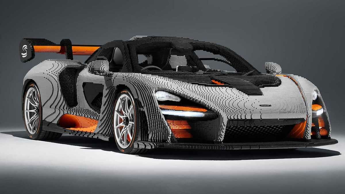Из 467 854 деталей Lego собрали гиперкар McLaren Senna в реальном масштабе