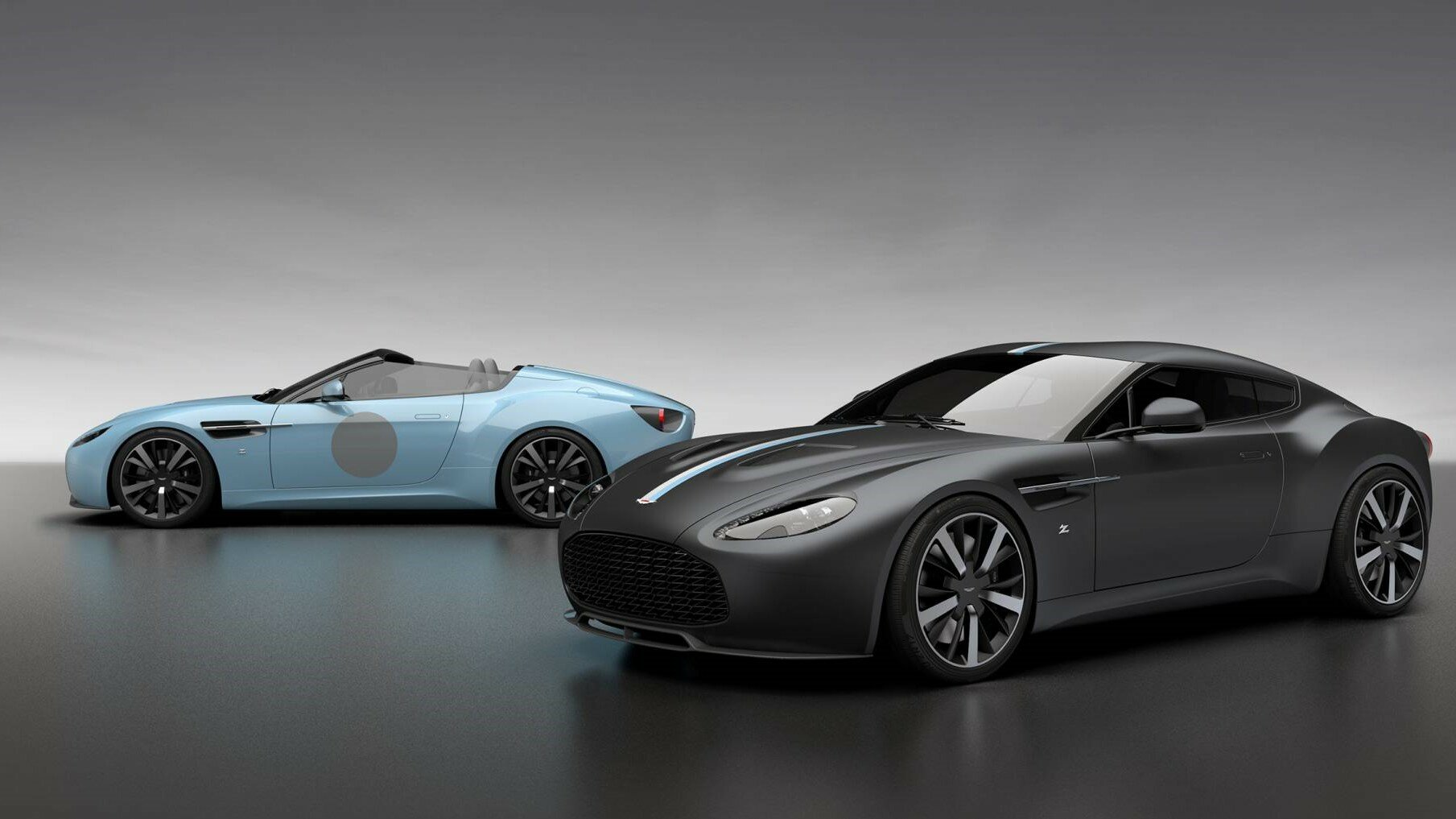 Суперкар Aston Martin Zagato возродится в формате купе и стильного спидстера