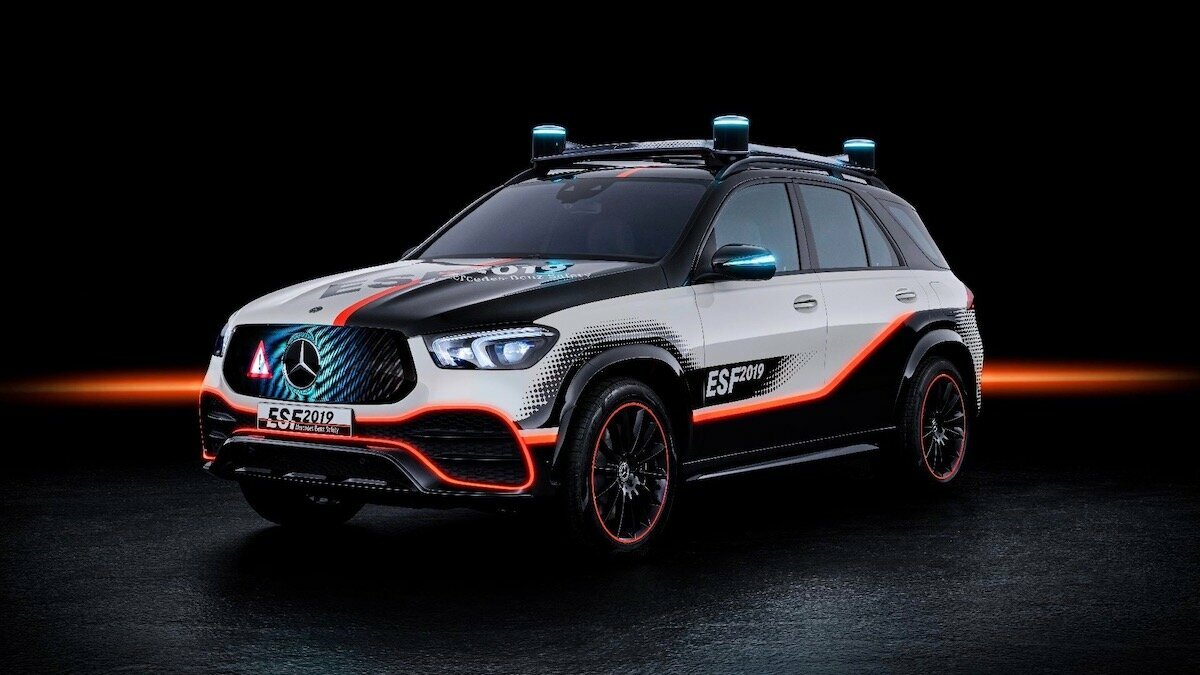 Компания Mercedes-Benz построила «неуязвимый» GLE