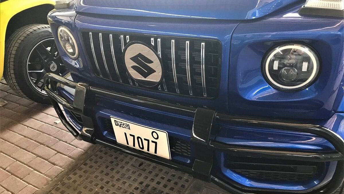 Новый Suzuki Jimny превратили в (почти) точную копию Гелика
