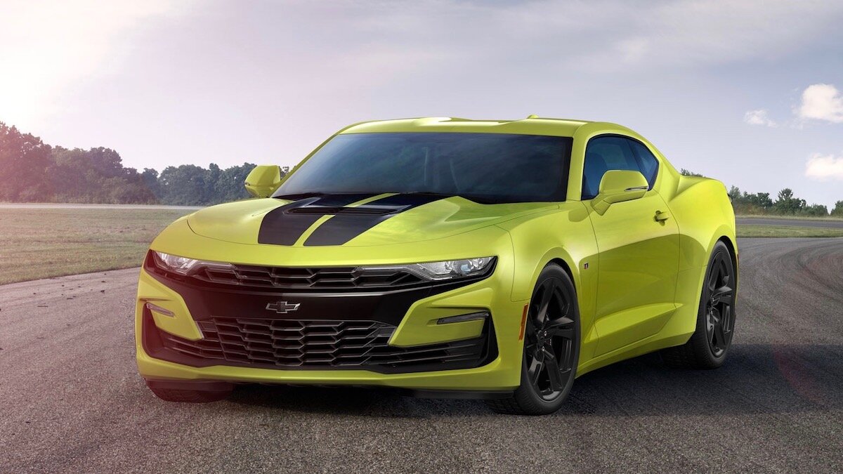 Chevrolet придумал для России «шокирующий» и «чёрный» Camaro