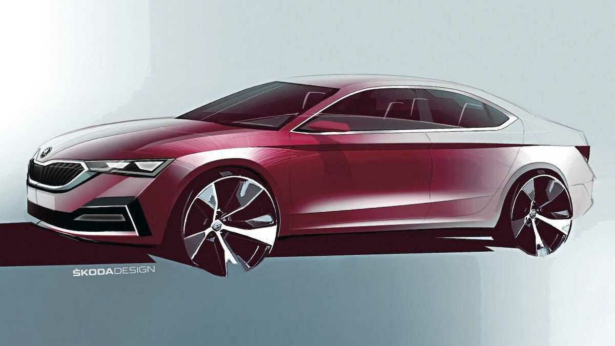 Новая Skoda Octavia: первые официальные изображения