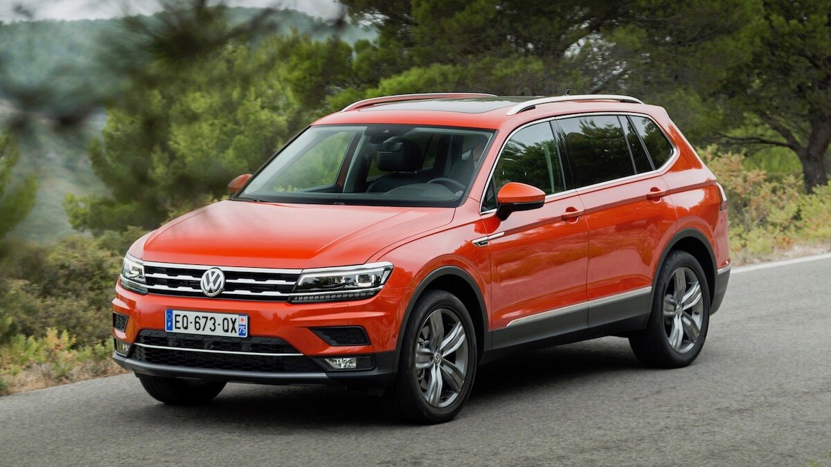 Семиместный VW Tiguan приедет в Россию только с мощными моторами