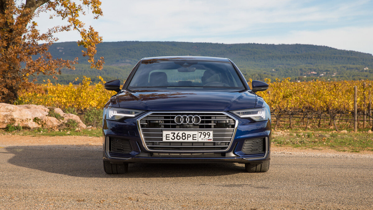 Audi A6 с передним приводом оказалась дешевле конкурентов