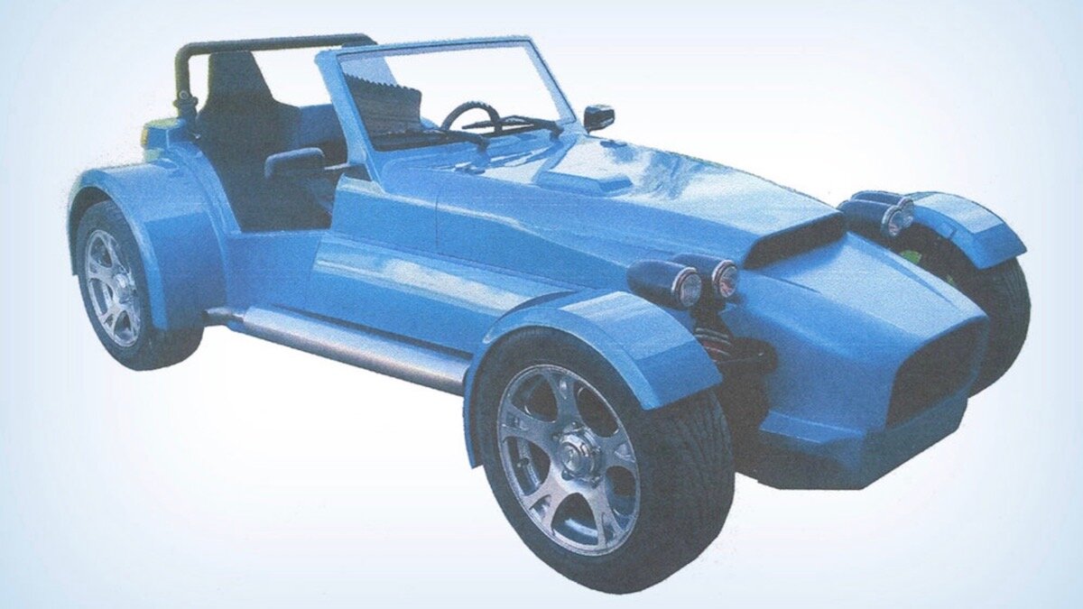 В России запатентована копия Lotus Seven из Северной Осетии