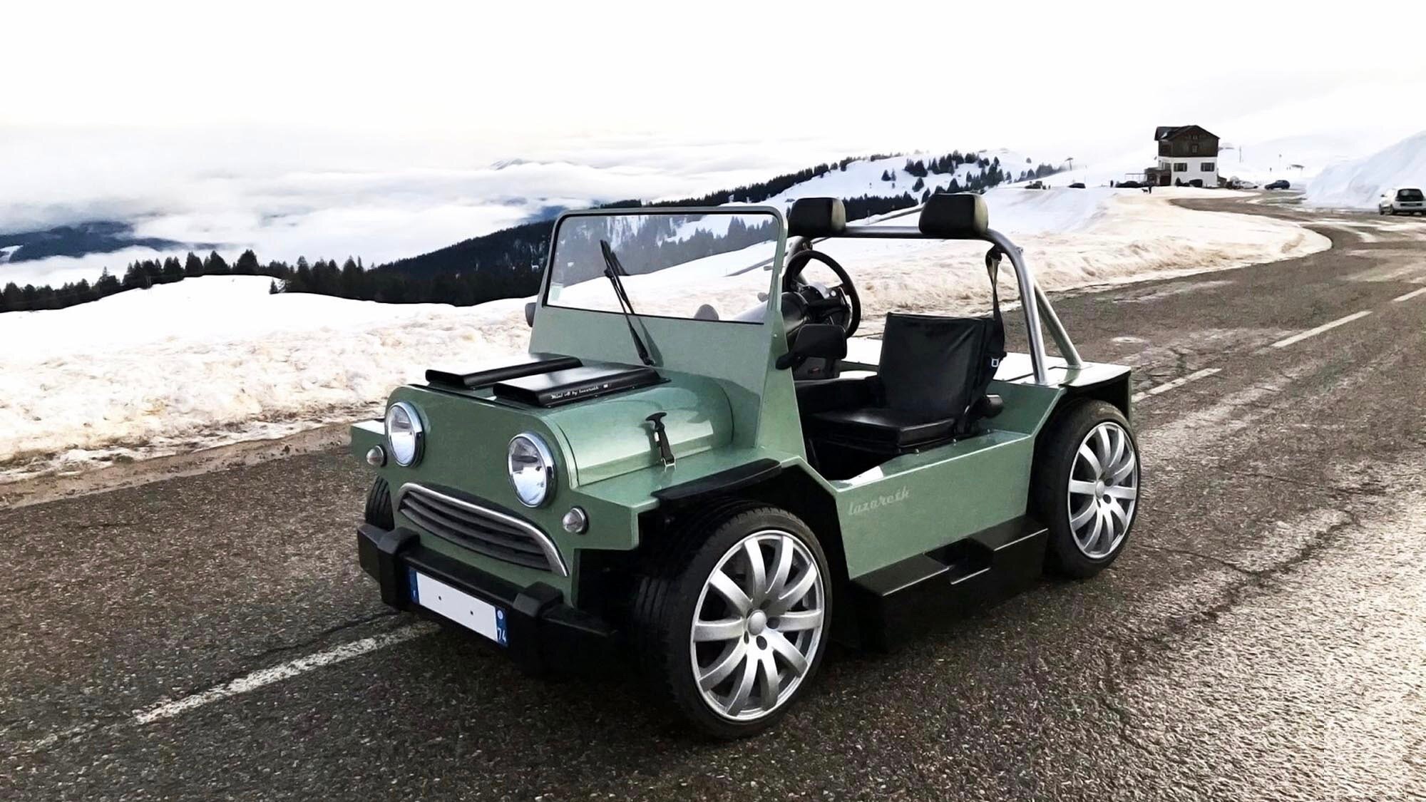Французы установили в классический MINI 460-сильный V8 от Maserati