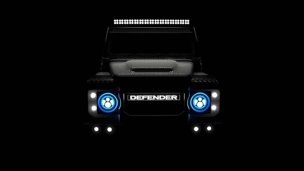 В старый Land Rover Defender внедрят начинку Теслы