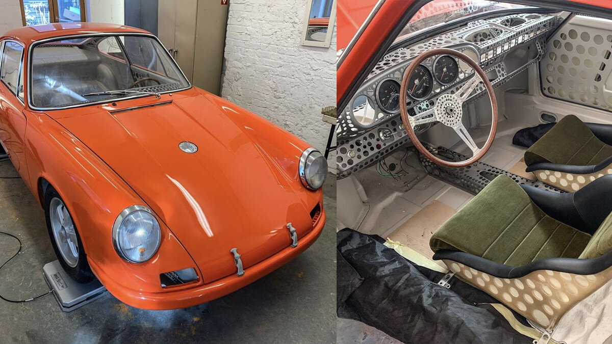 Старый Porsche 911 решили сделать самым лёгким в мире с помощью сотен дырок