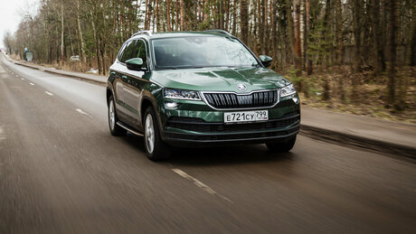 Отрицательный демпинг: подробный тест Skoda Karoq