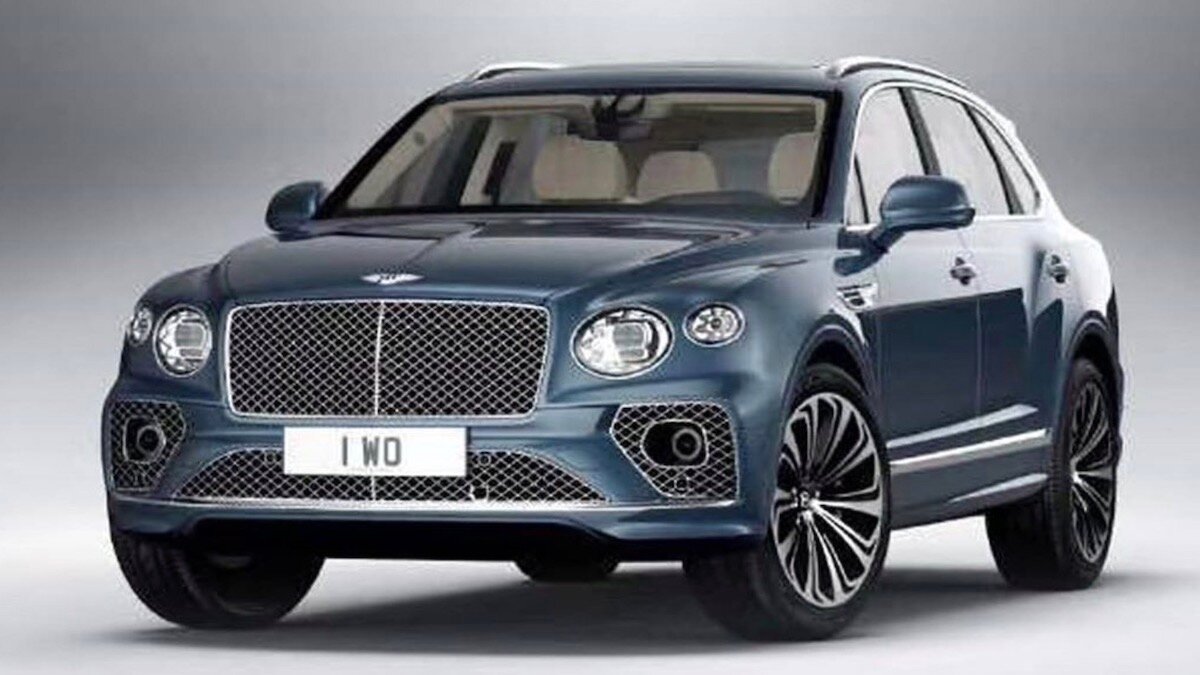 Рестайлинговая версия Bentley Bentayga: первые фотографии
