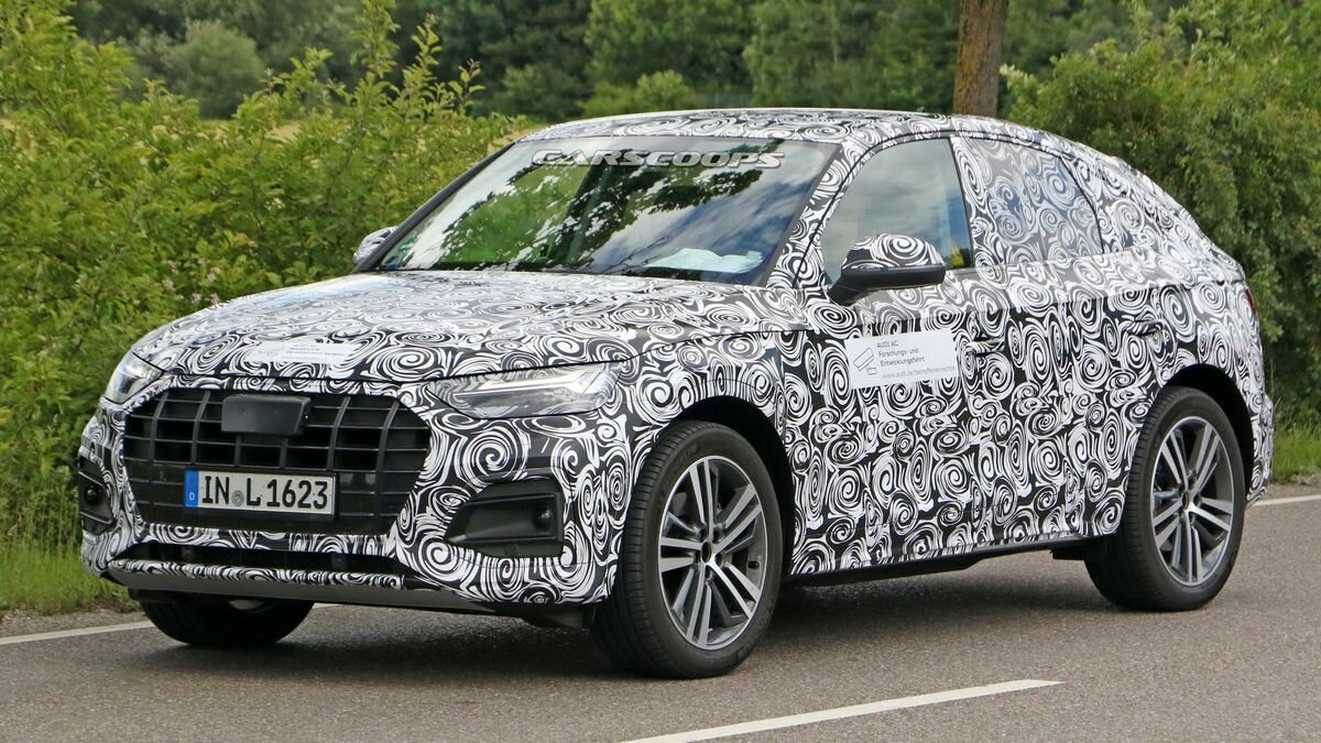 Соперника BMW X4 от Audi сфотографировали на дороге