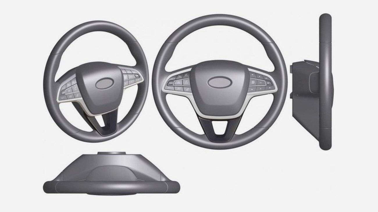 Новые рули для автомобилей Lada рассекречены на патентах