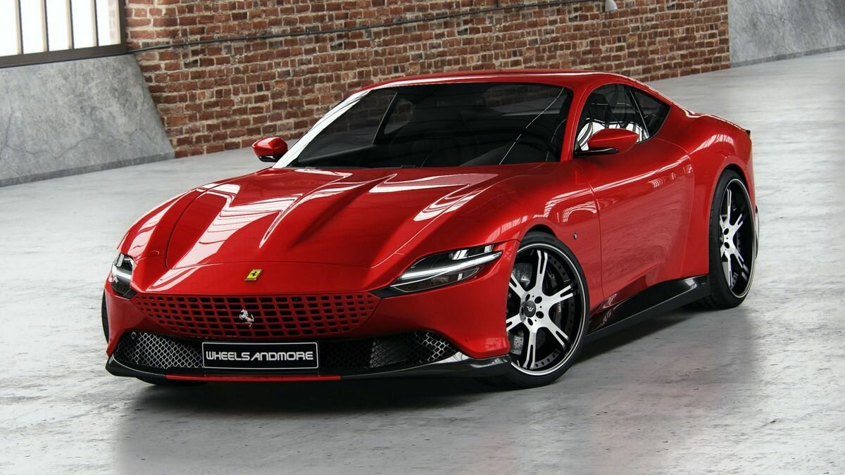 Не только колёса: тюнеры из Wheelsandmore прокачали Ferrari Roma