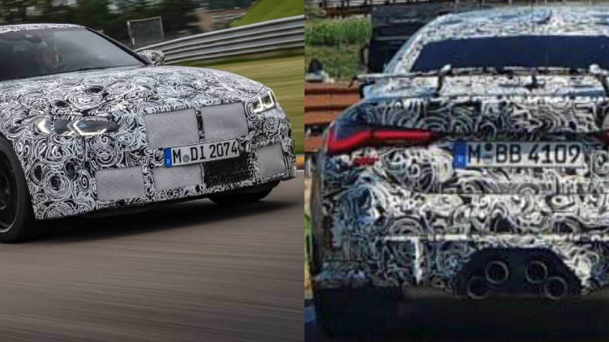 Появилось первое фото нового BMW M4 GTS со странным выхлопом