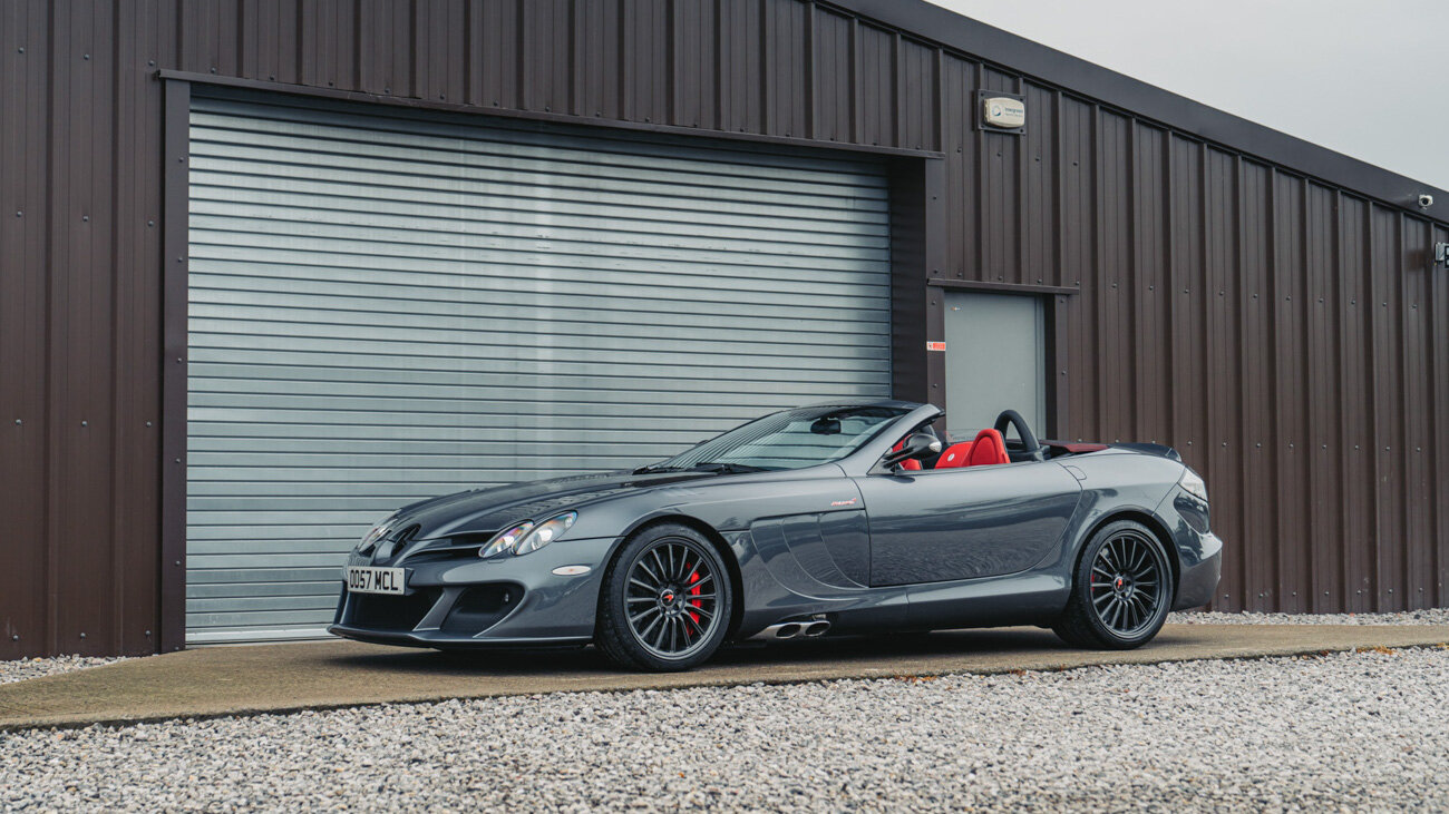 На продажу выставлен редчайший суперкар Mercedes-Benz SLR McLaren 2007 года почти без пробега