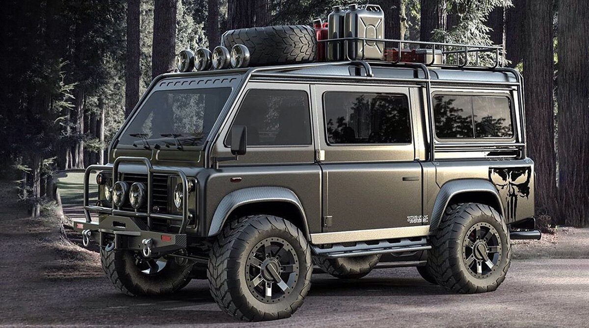 Дизайнер Lamborghini нарисовал внедорожник Defender в стиле «Буханки»