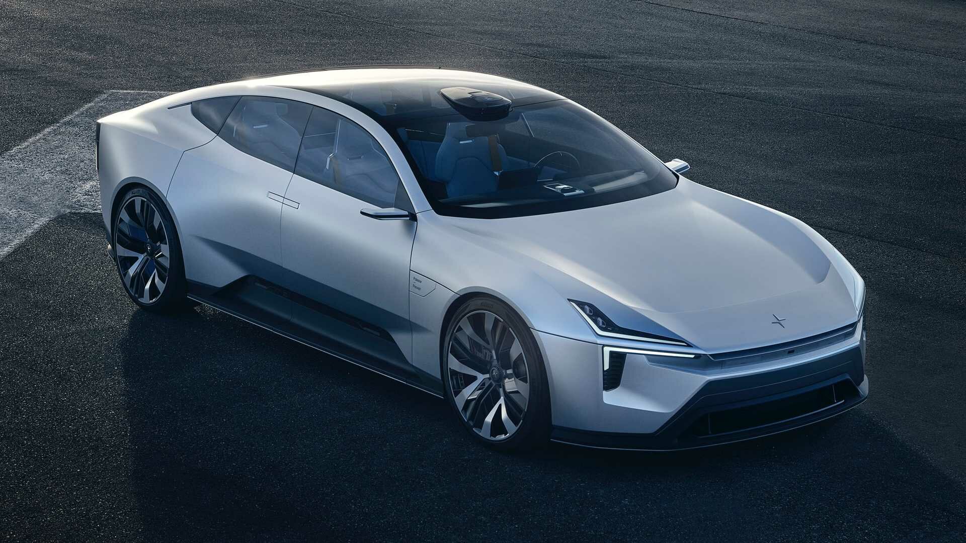 Концепт Polestar Precept с автопилотом и огромным экраном станет серийным