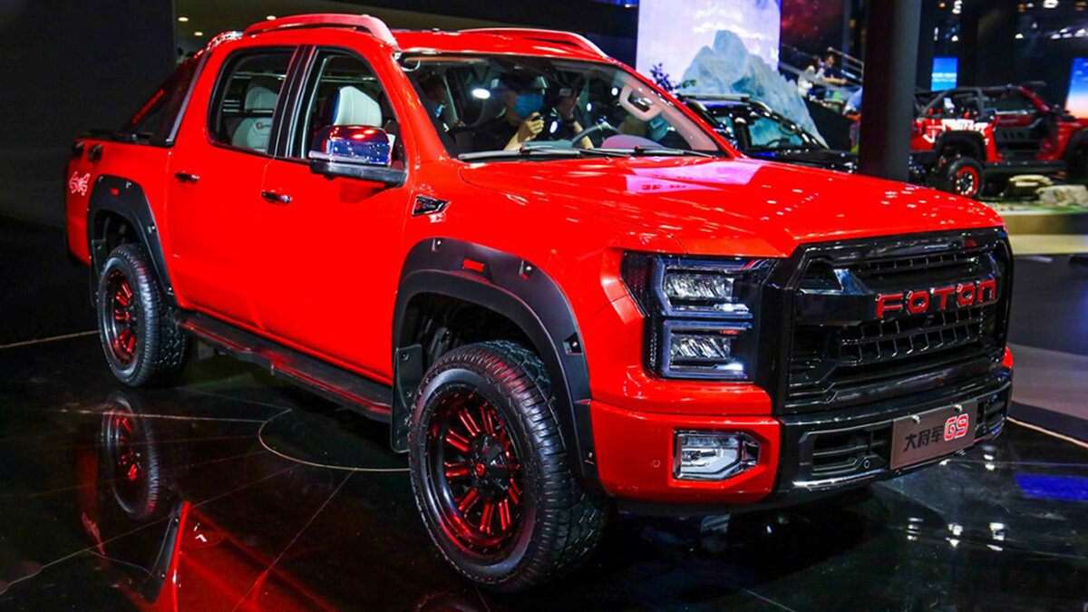 Китайская компания Foton представила пикап, очень похожий на Ford F-150