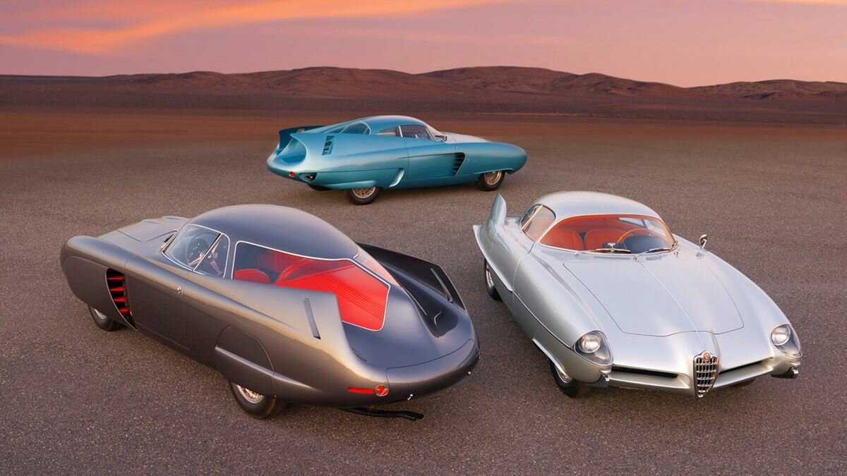 Три знаменитых концепта Alfa Romeo и Bertone пустят с молотка одним лотом