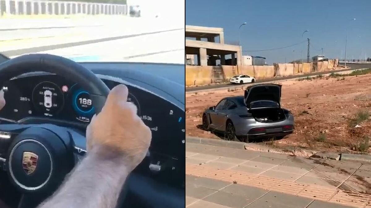 Видео: тест-драйв Porsche Taycan Turbo S закончился быстро и больно